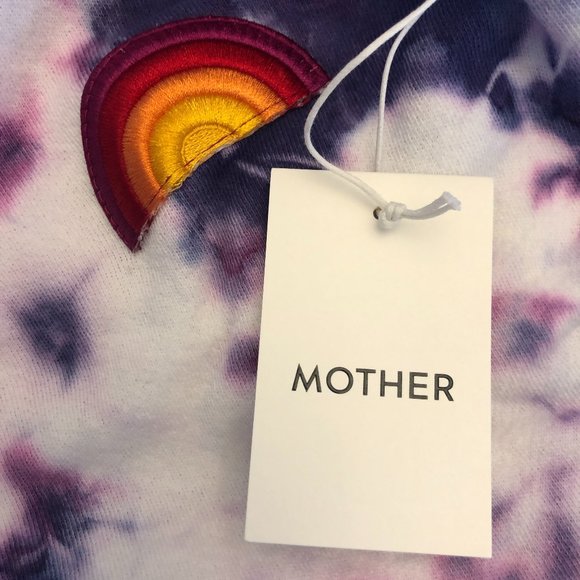 Mother The Square Tie Dye Sweatshirt - Picture 8 of 8